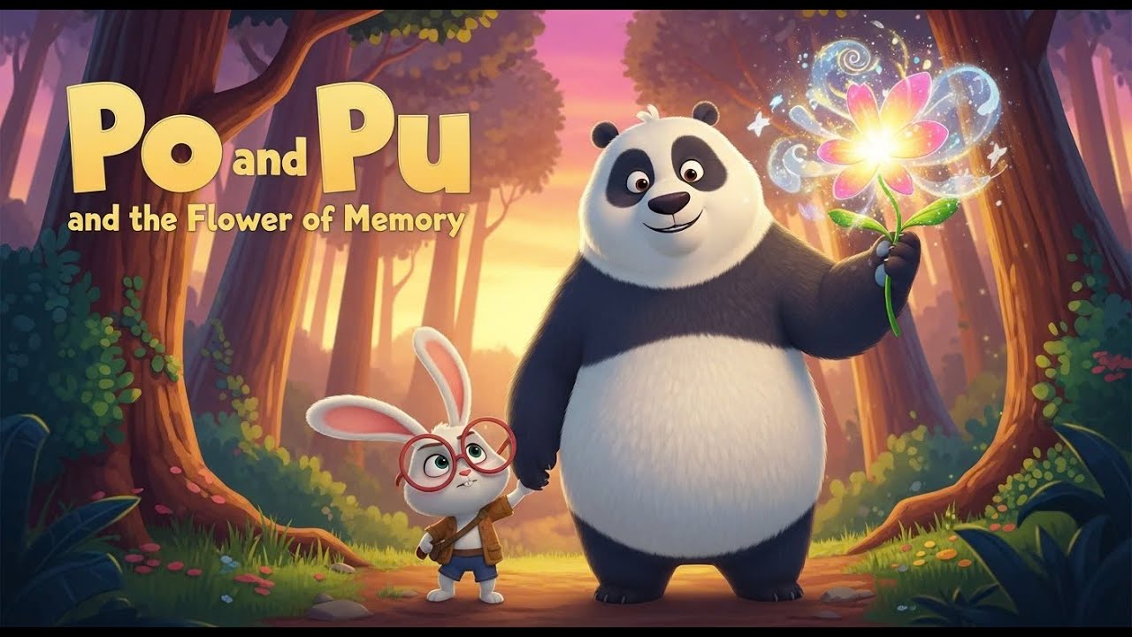 PANDA & ROLLY Adventures #8 |Po and Pu and the Flower of Memory