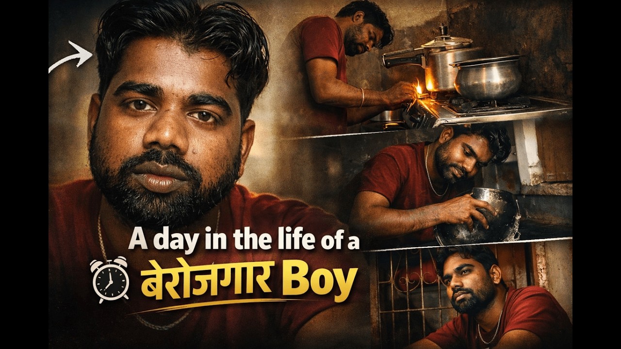 A Day in the Life of a बेरोजगार Boy | वही घिसी पिट्टी ज़िन्दगी  |  MC Vlogger AK | #vlogs
