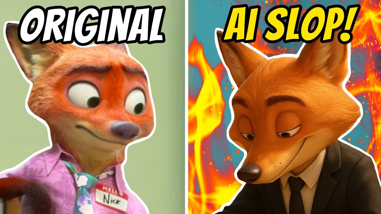 This Ai Rip Off of Zootopia is Nightmare Fuel!