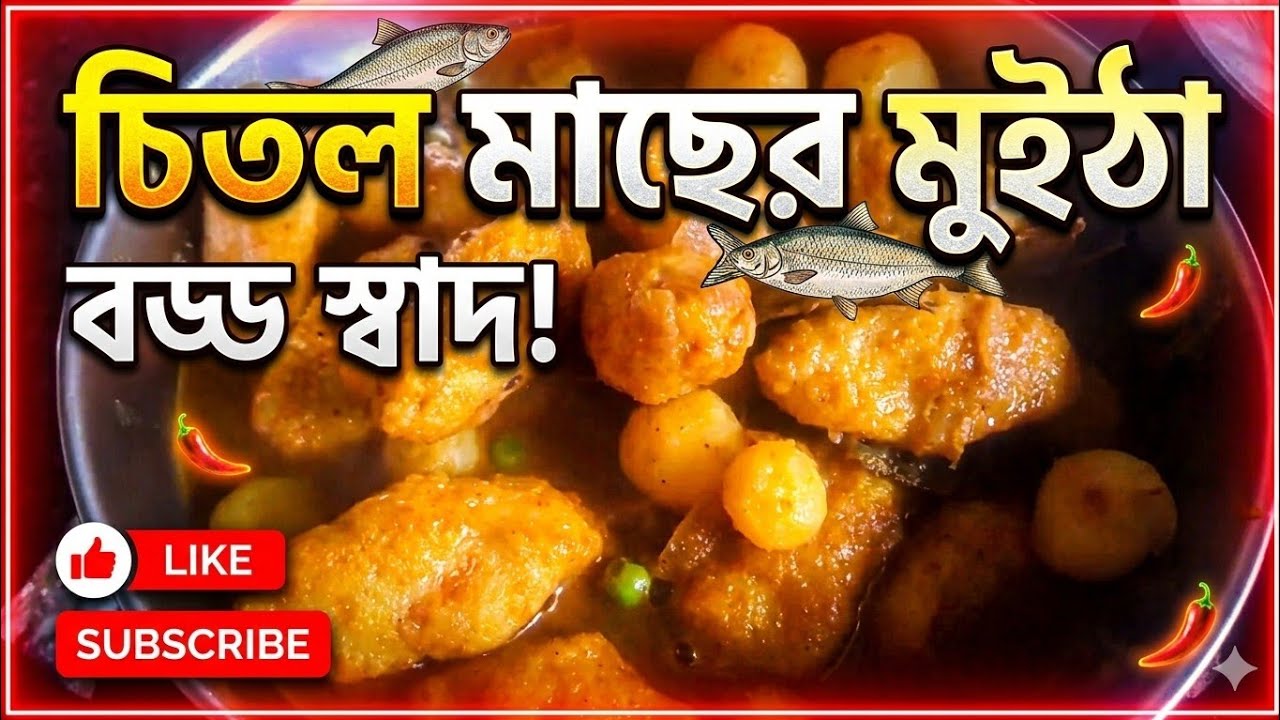 চিতল মাছের মুইঠা #food #cooking #viralvedio #recipe #ranna #viral 