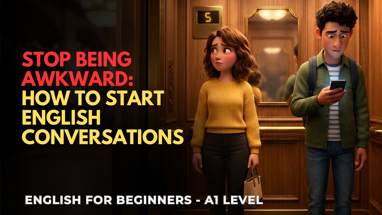 Making Small Talk — How to Start a Conversation in English | English for Everyone Ep. 01