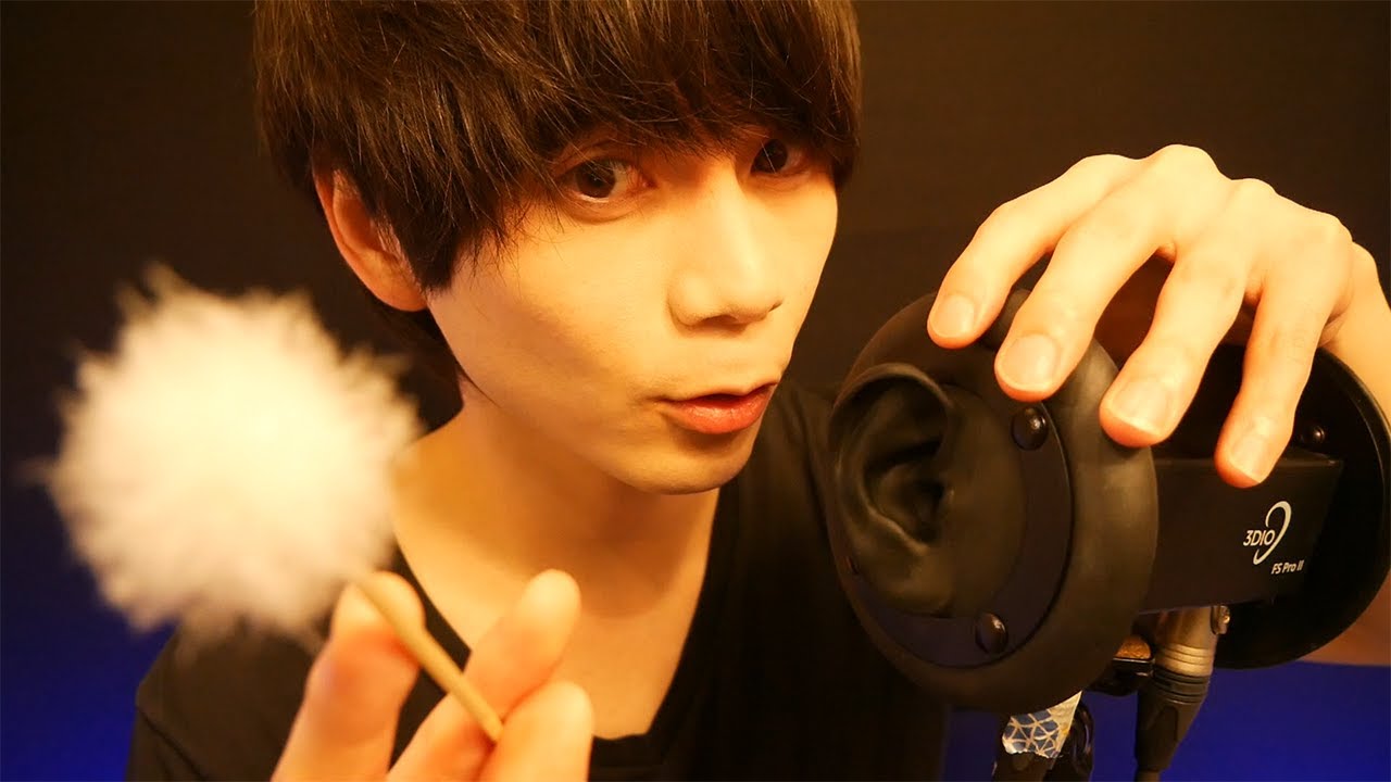 新しい黒3dioで耳かきASMR👂 /  New BLACK 3Dio ASMR