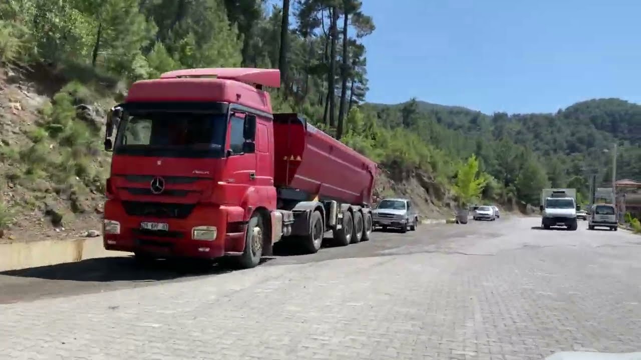 Gürleyik köyü / çal yolu - Dalaman yolu / Gürleyik village