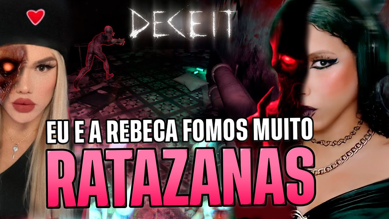 EU E MINHA IRMÃ SERVIMOS ASTÚCIA (ft. Rebeca, Nicky Mitrava, Beeh Neto, Mandy e Lucroft) | DECEIT