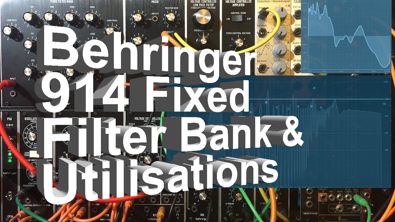 Behringer 914 Fixed Filter Bank Proper Demo and Utilisations