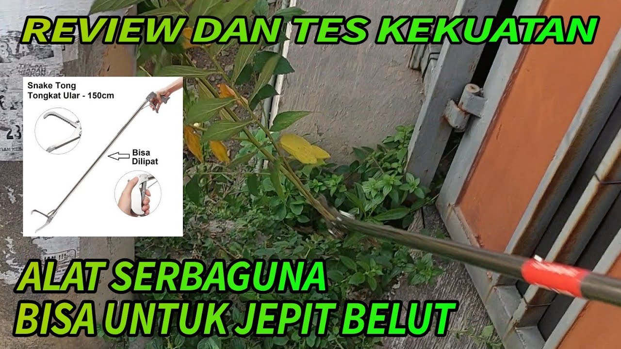 Review Penjepit Ular, Belut, Dll || yang sangat serbaguna