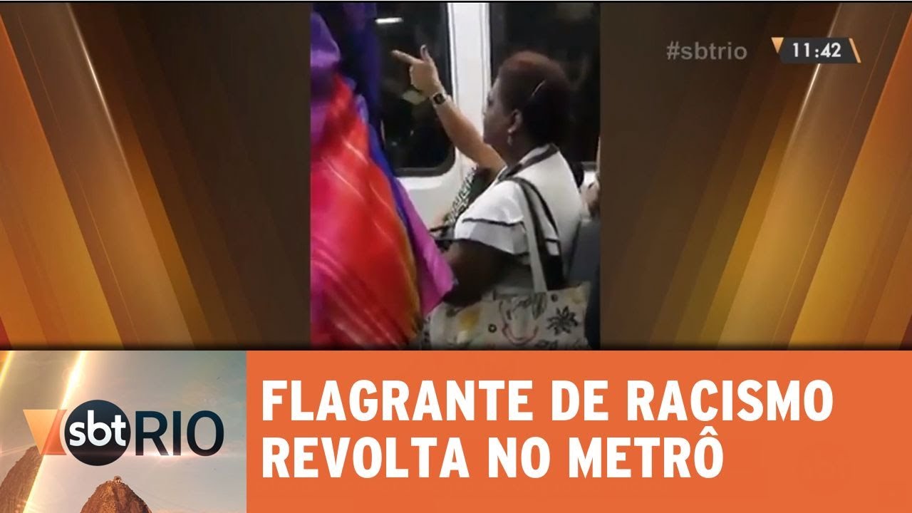 Flagrante de racismo no Metrô causa revolta