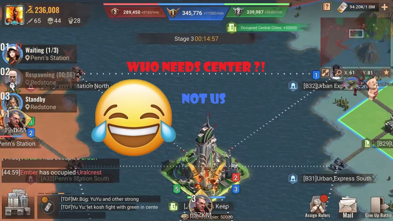 💢💢KOTH tactics: how to win a SO-close match without center?!!💢💢 ⚡️(S866)TDF/OoD/TWX⚡️ #koth