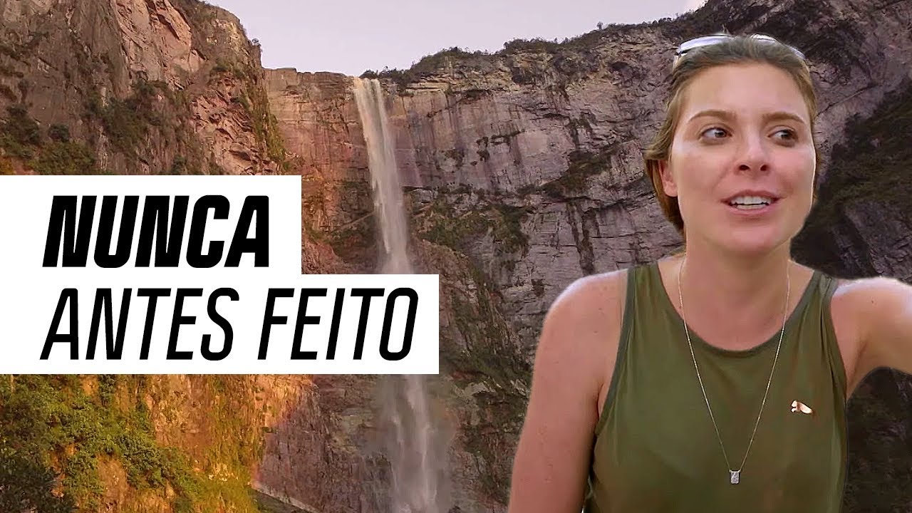 Karina Oliani escala a maior cachoeira do Brasil | Forças da Natureza | Canal OFF