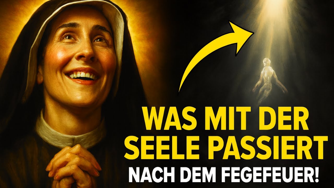 DAS H&Ouml;RTE DIE HEILIGE FAUSTINA: WAS GESCHIEHT, WENN EINE SEELE ENDLICH DAS FEGEFEUER VERL&Auml;SST!