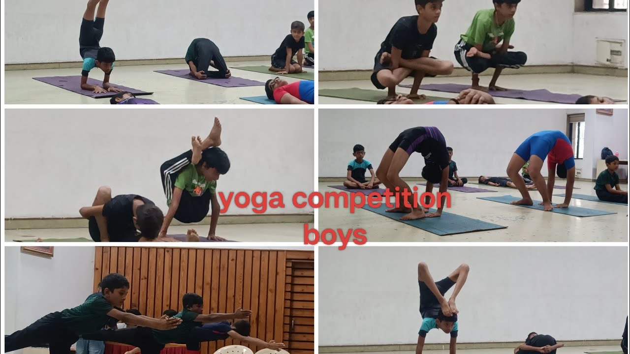 yoga competition boys  // yoga competition in school // yoga competition video