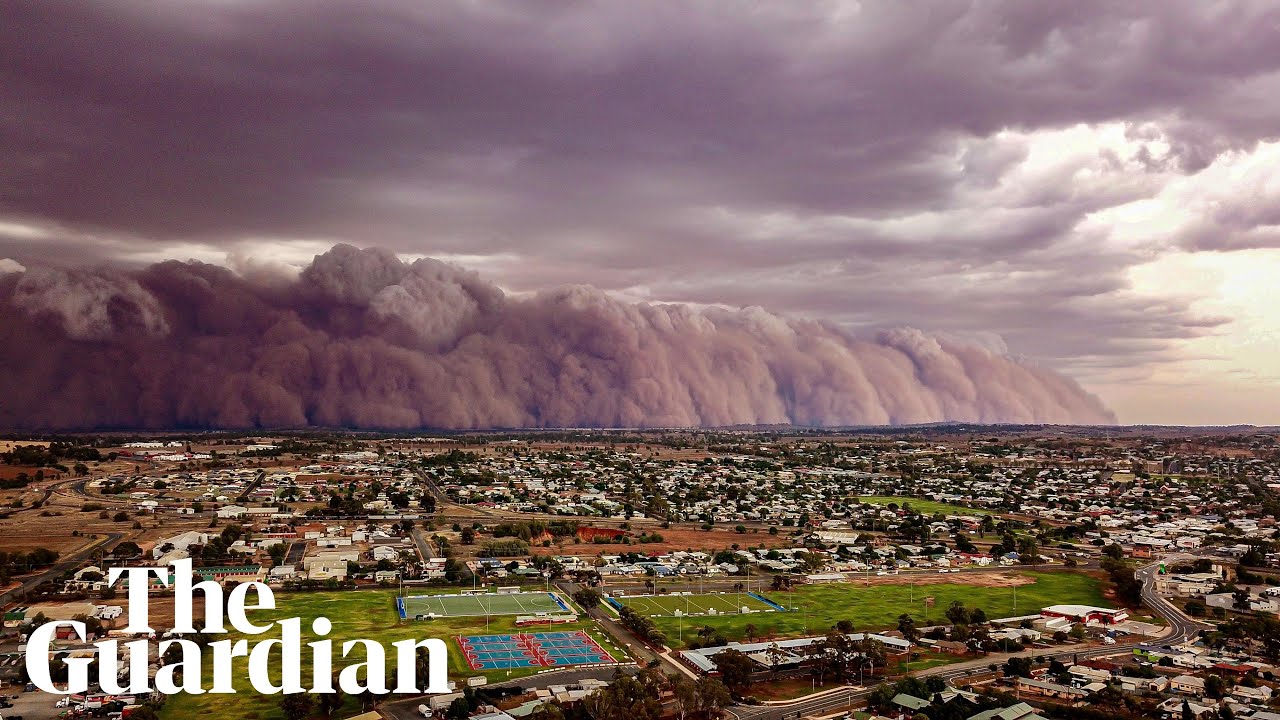 Australia's week of wild weather: bushfires, hail, dust storms and flash floods