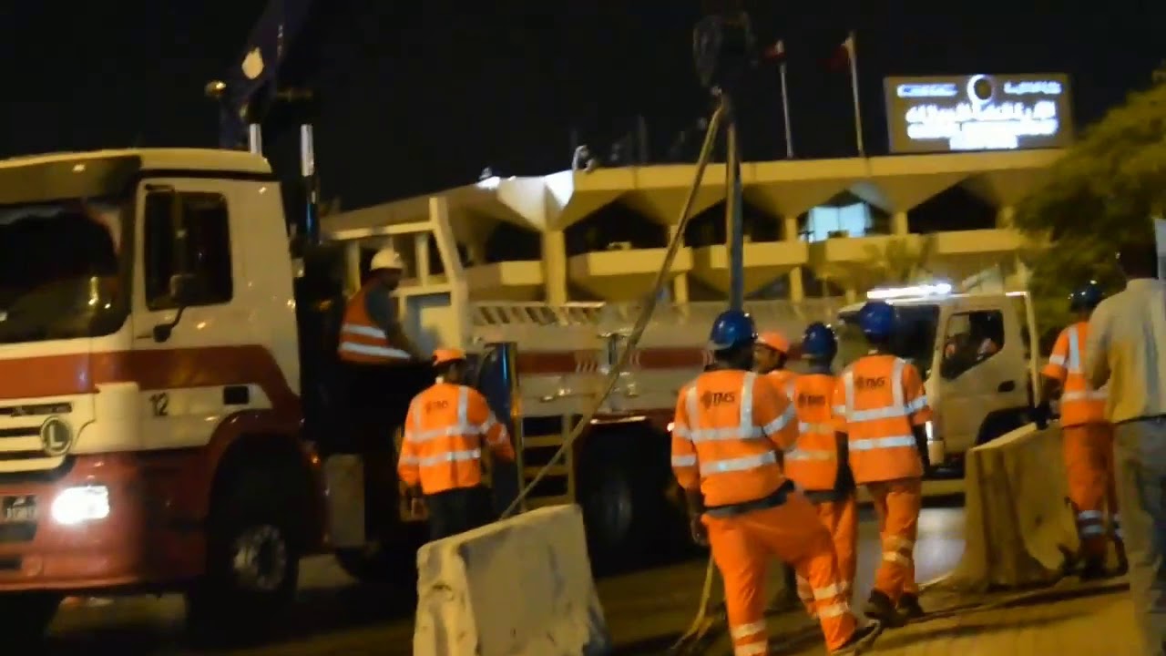 Traffic Management Solutions Concrete Barrier Installation