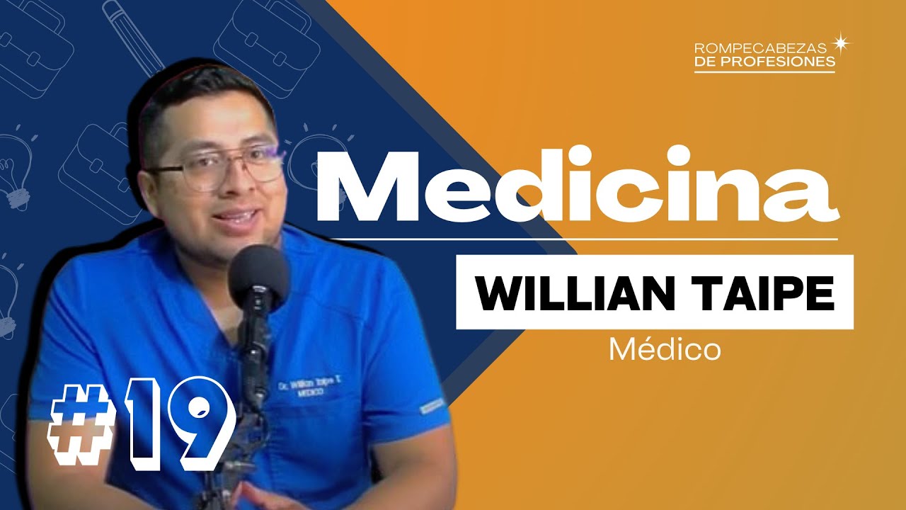 Hablemos de la carrera de Medicina 👨🏻‍⚕️💊 🏥con el Dr. Willian Taipe