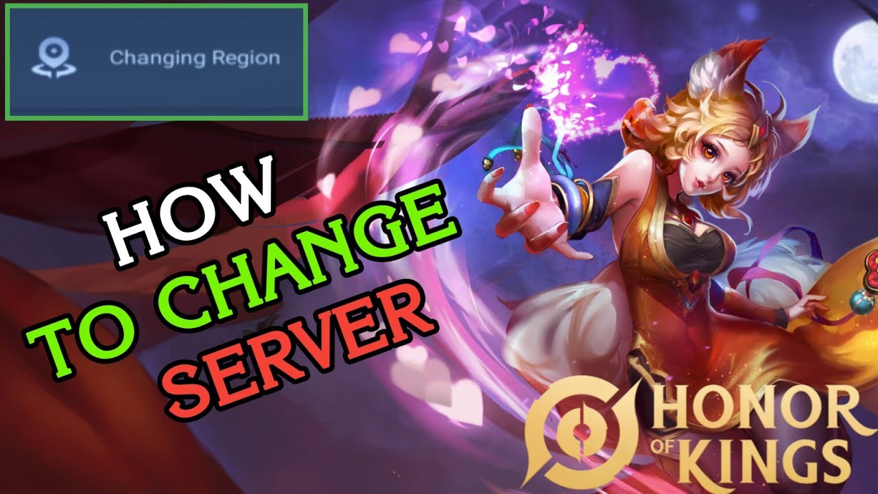 Honor of Kings New Feature: Change Server Location