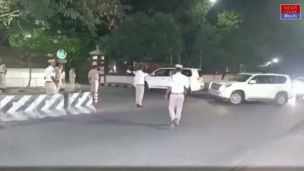 CM KCR meets High Court CJ Sathish Chandra Sharma at Banjara Hills|CM KCR Convoy|News Focus Telugu