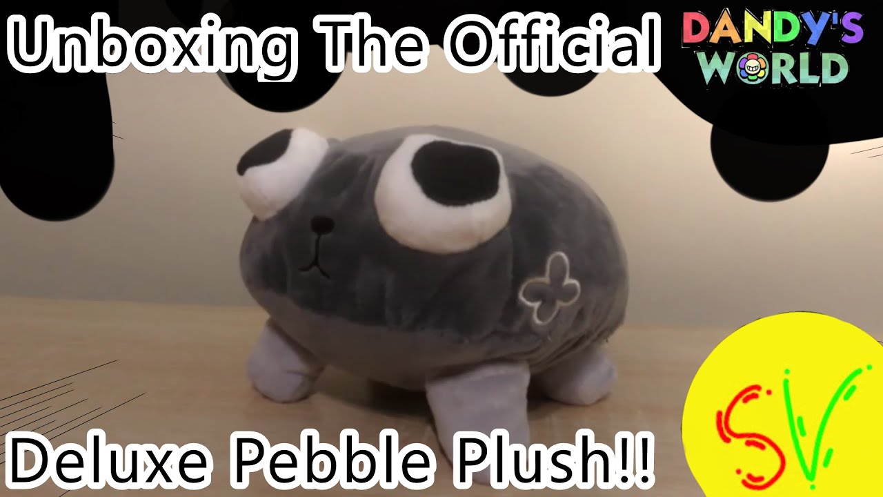 Unboxing The Official 1st Edition Pebble Plush (Dandy's World)