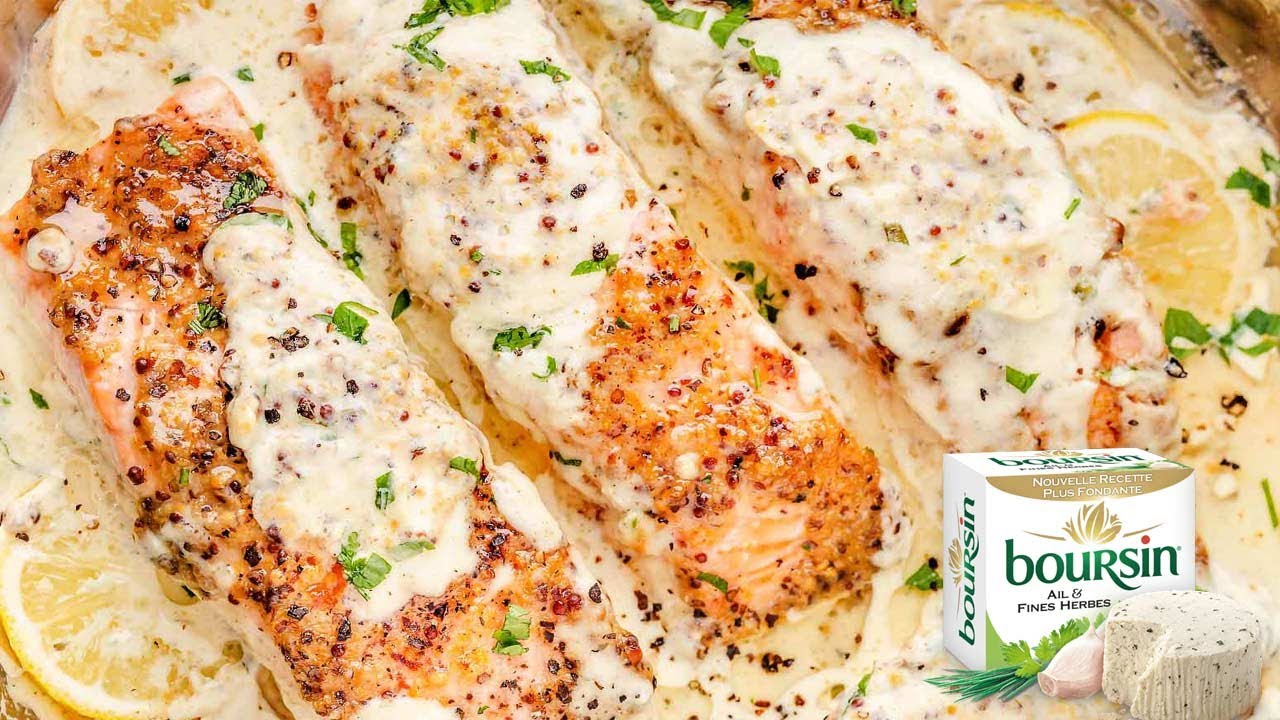 Baked Boursin Salmon Recipe for Gourmet Dining at Home