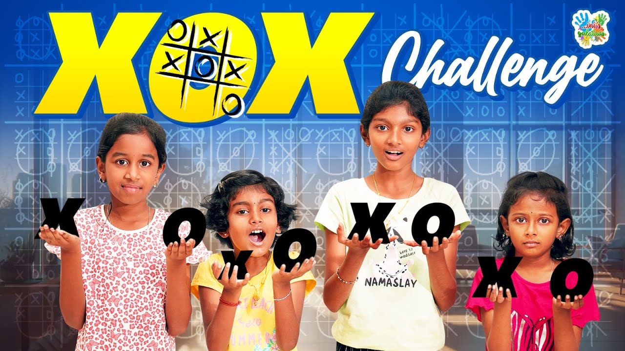 XOX Challenge with Kids❌⭕❌ | Fun Challenge Game | Inis Galataas @TamadaMediaNetwork