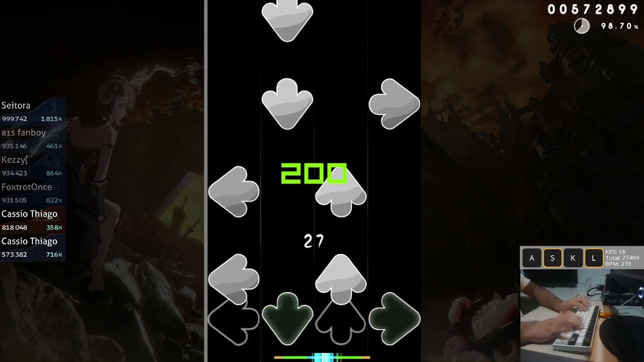Rabbit in the Black Room 95.56 4.88☆ | Osu!Mania