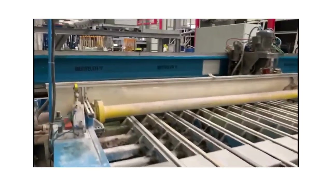 Stronglasas Portal glass drilling and milling machine BENTELER Portalbohrmaschine