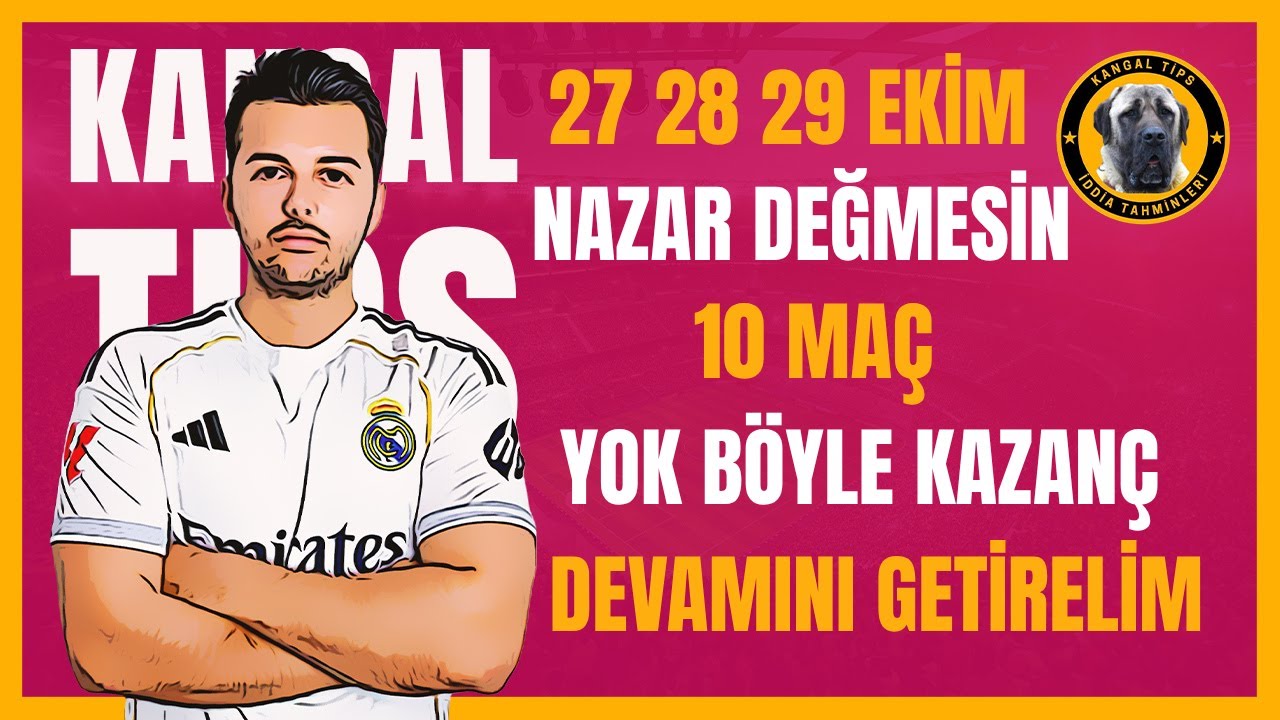 HER ŞEY FULL ! BAYRAM GİBİ BAYRAM..  29 EKİM &Ccedil;ARŞAMBA 2025 İDDAA TAHMİNLERİ