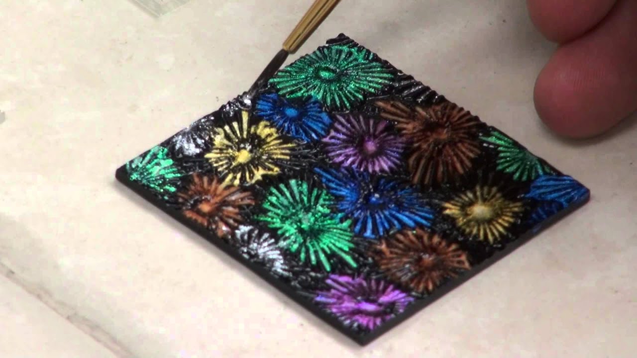 CBS Dichroic Extract - Fireworks Pendant