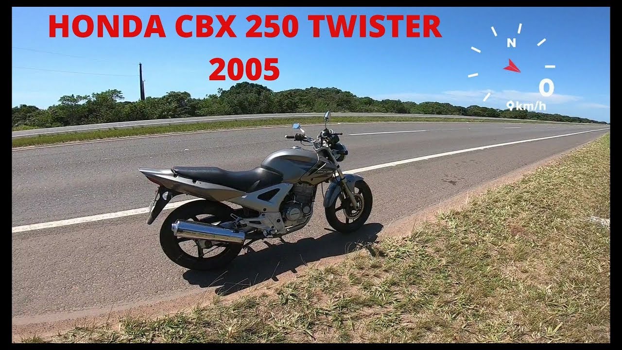 (MEU) TOP SPEED HONDA CBX 250 TWISTER 2005