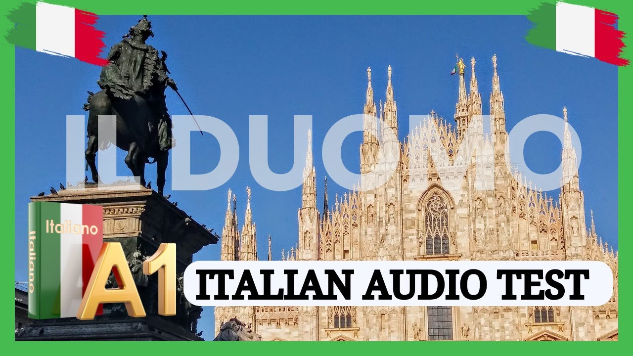 A1 Italian Listening Practice & Solutions: Milan Cathedral(Learn Italian by Listening for Beginners)