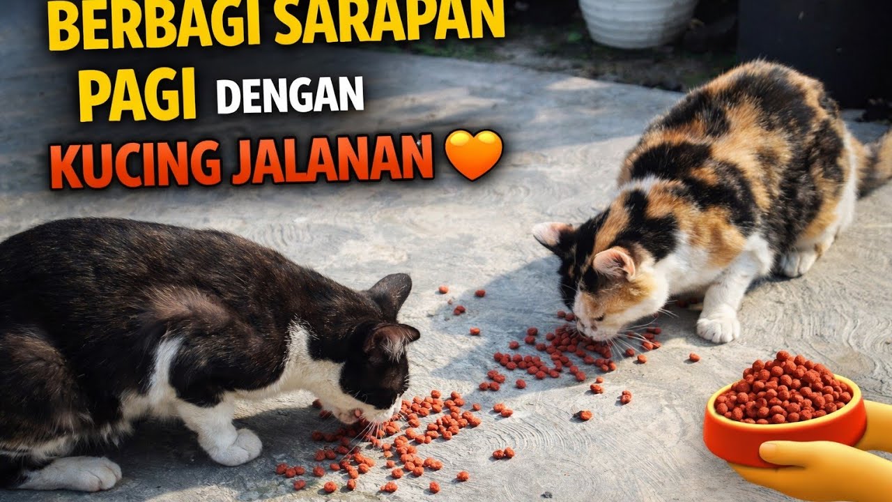 BERBAGI SARAPAN PAGI DENGAN TETANGGA KECIL