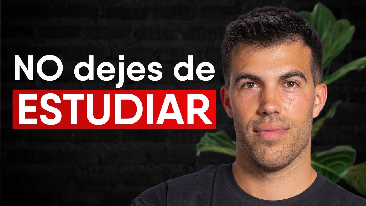 NO PARES DE ESTUDIAR AHORA!!!