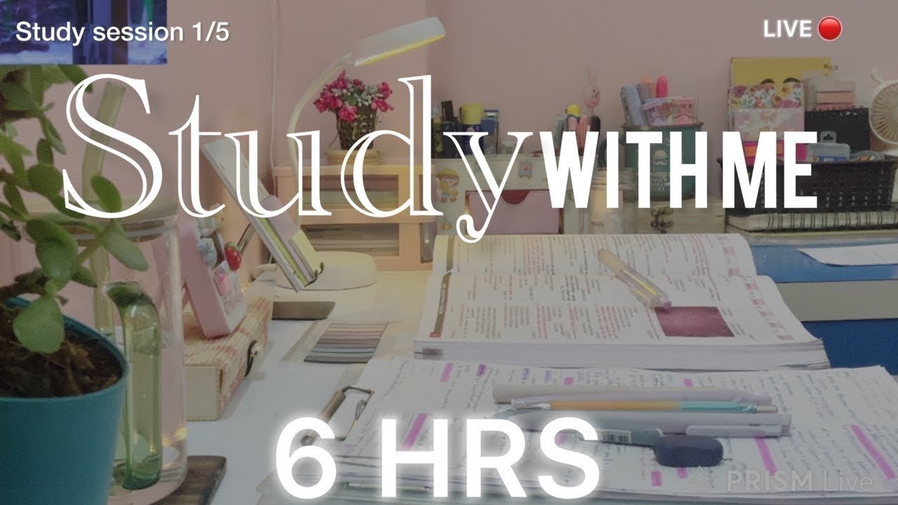 6Hrs LIVE 🔴 Study with me | 60/10 | Calm & Cozy space | NEETPG 2026 | INICET 2026
