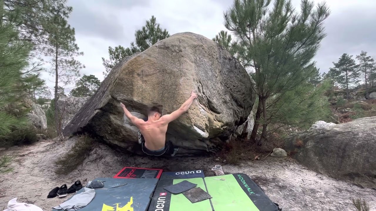 Le toit du ninja blanc 7A - J.A. Martin  Fontainebleau