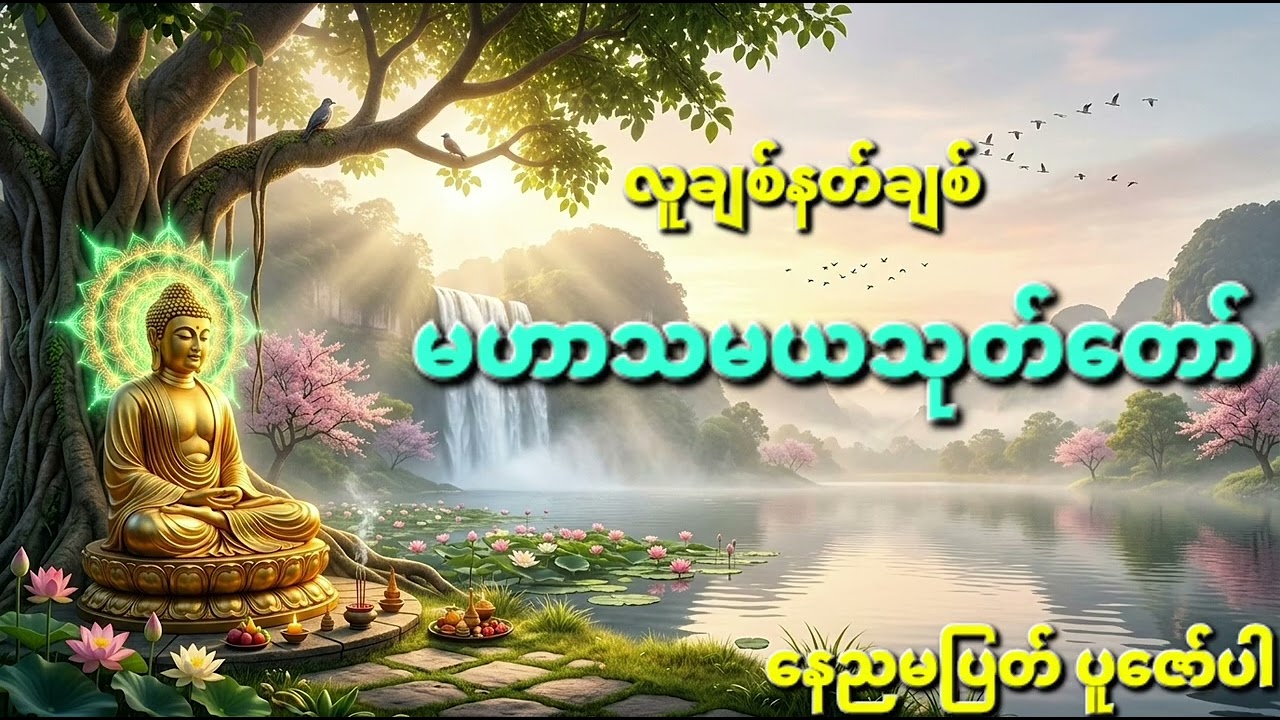 လူချစ်နတ်ချစ် မဟာသမယသုတ်တော်မြတ်