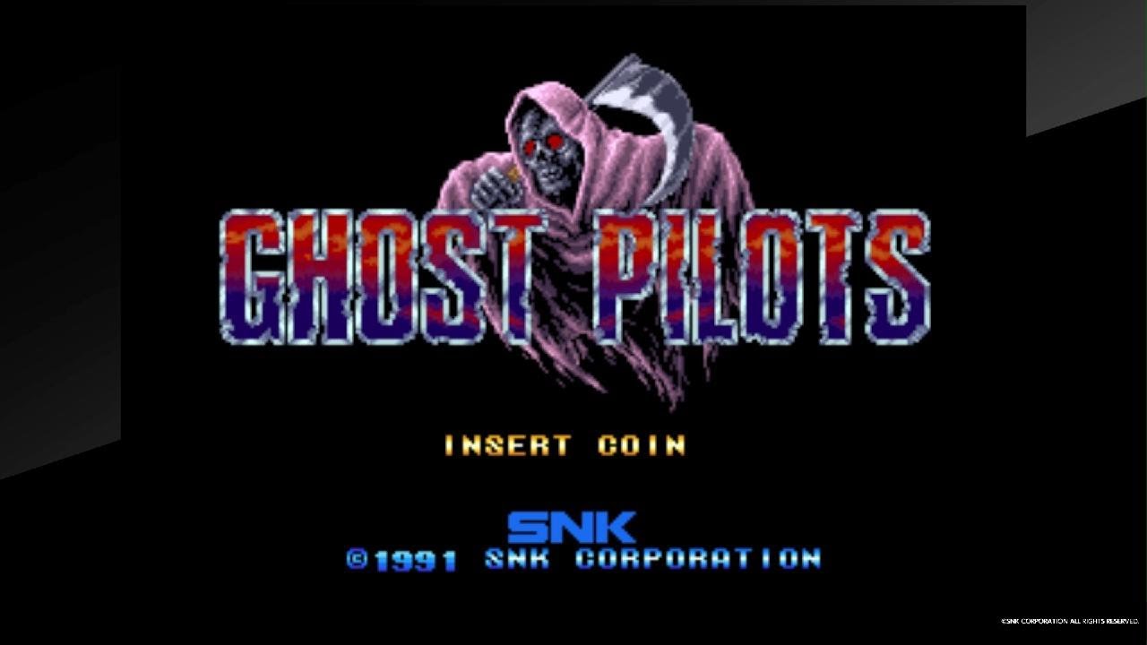 Happy 35th Anniversary GHOST PILOTS NEOGEO Retro Shmup Game
