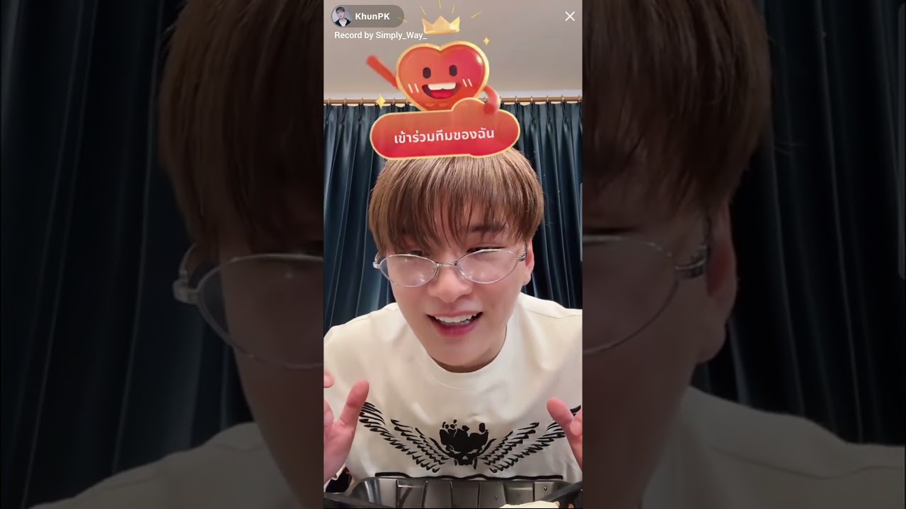 [03.05.2025] น้องคริสไลฟ์พูดคุยเรื่องซีรีส์ เรื่องเพลง