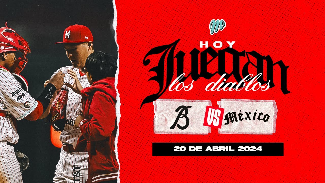 Segundo Juego de la serie Bravos vs Diablos Rojos EN DIRECTO | Estadio Alfredo Harp Helú