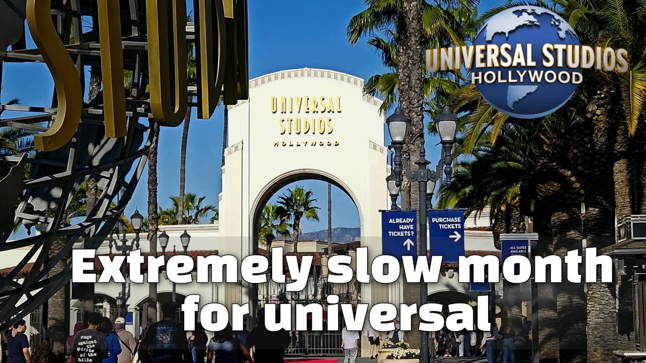 A slow February I see | Universal Studios Hollywood Updates with turulecita 