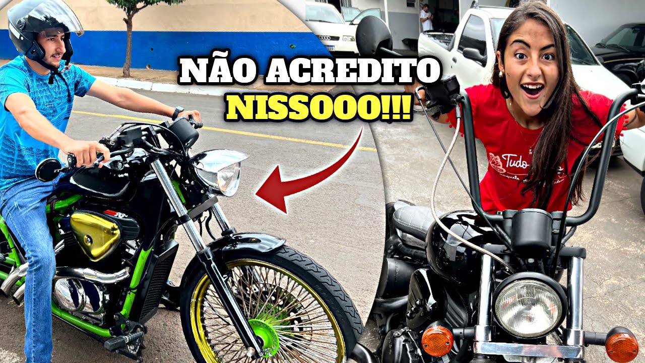 SHADOW 600 CUSTOMIZADA!!! É MUITO POTENTE *OLOOKO*
