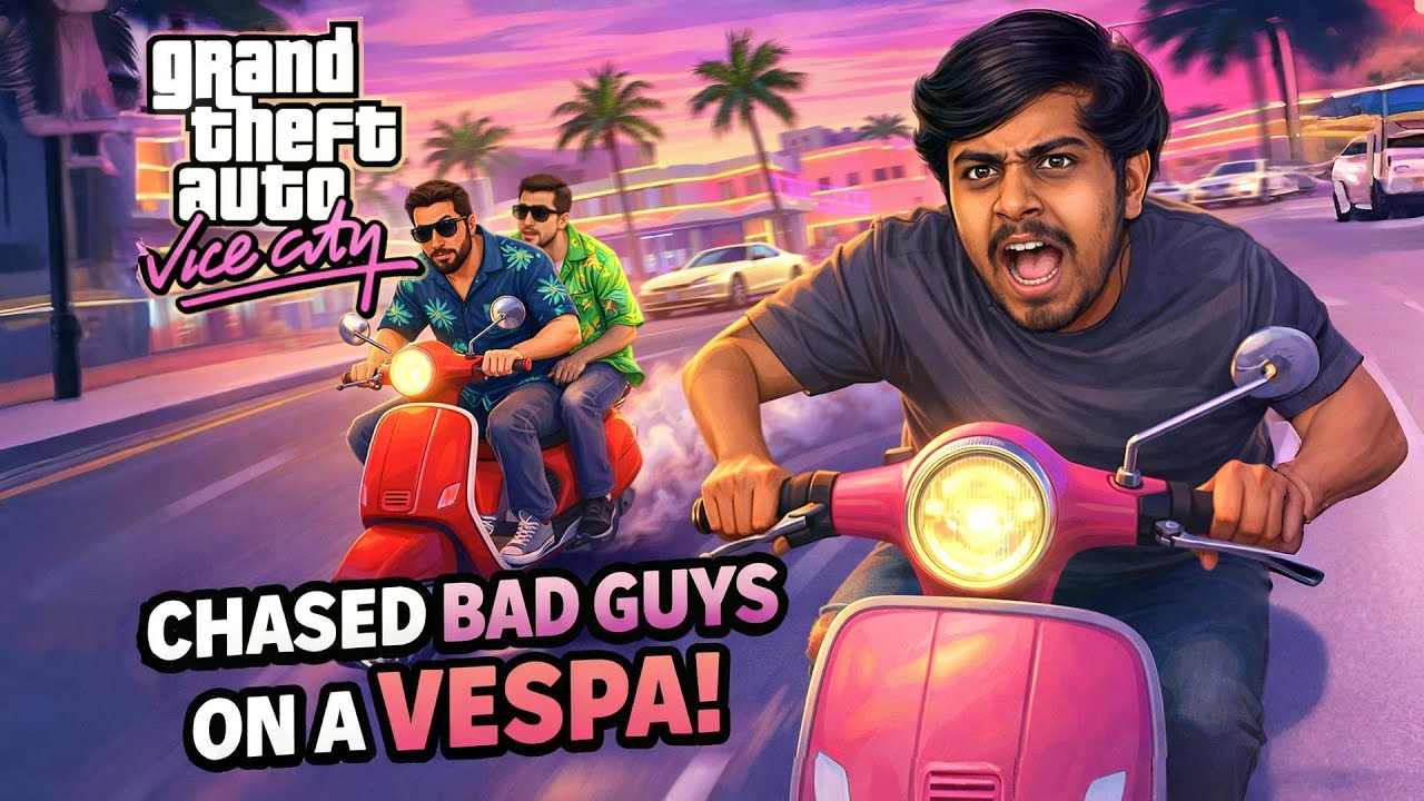 Dilip Vice City ಅಲ್ಲಿ Bad Guysನ Chase ಮಾಡಿದ್ನ!!? | GTA Vice City | Part 08