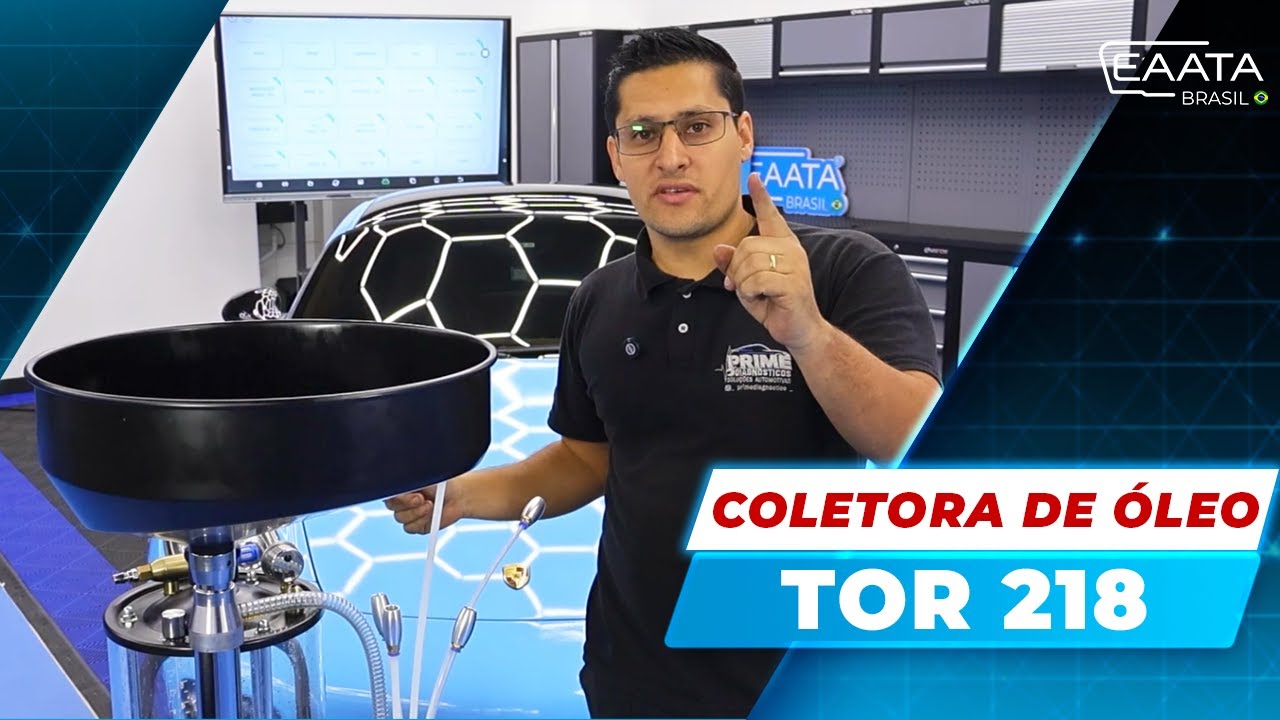 ENTREGA TÉCNICA - THINKCAR TOR 218 - COLETOR DE ÓLEO
