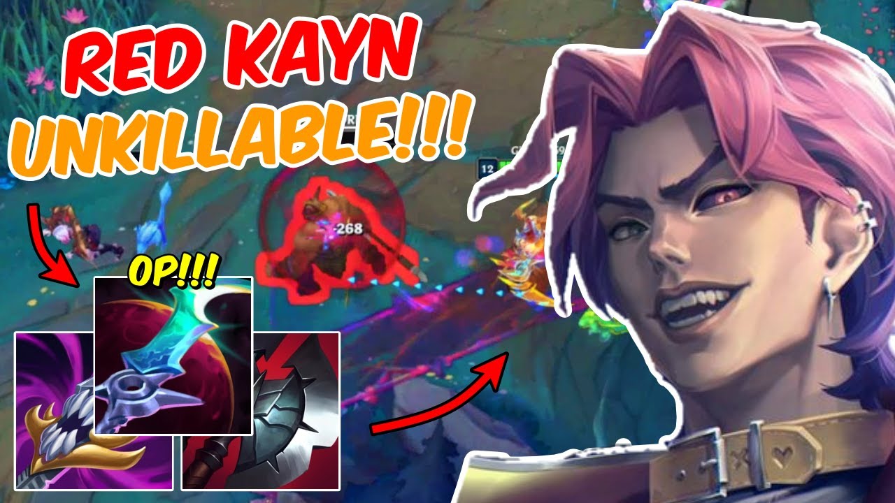 DOMINATE Jungle With This Kayn Build!!! - Red Kayn Build & Runes