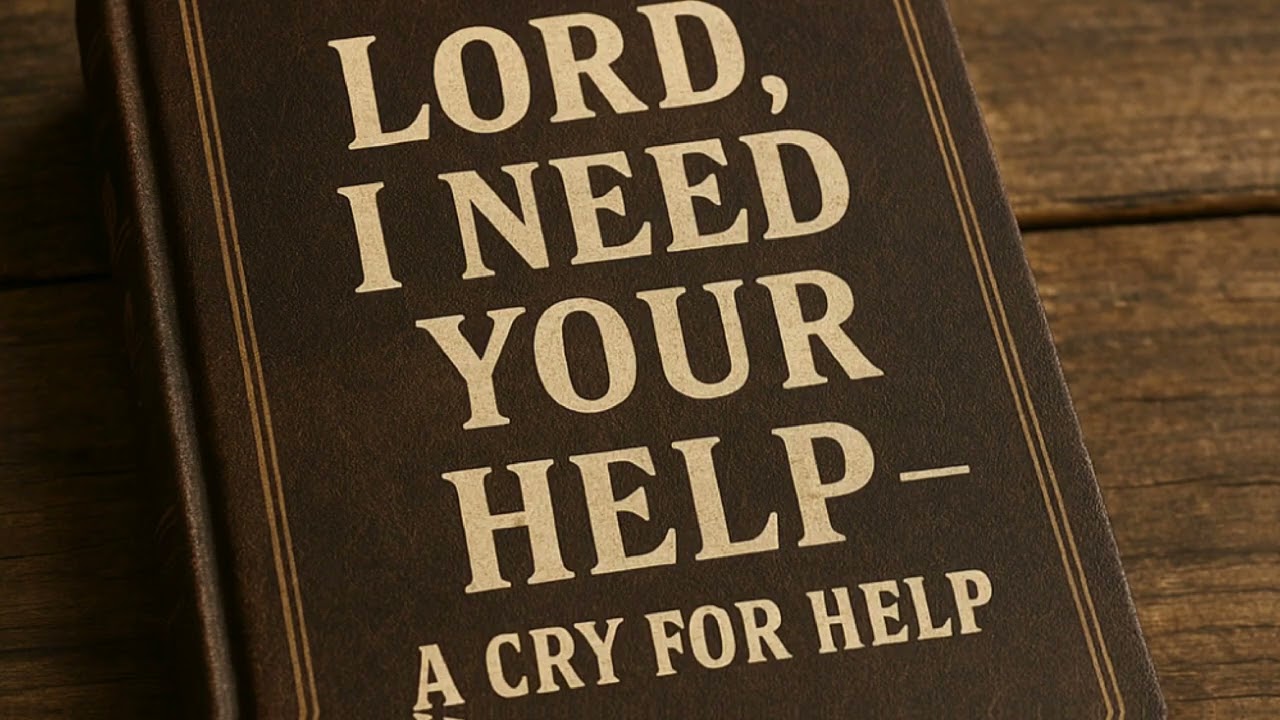 Lord, I Need Your Help – A Cry for Help