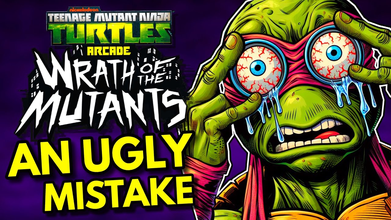 Был ли я неправ насчёт этой уродливой новой игры про черепашек? - TMNT Wrath of the Mutants