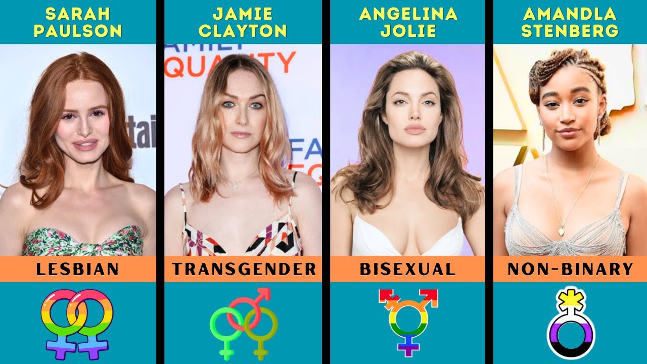 REAL Lesbian, Bisexual, Queer, And Transgender Actresses In Hollywood From 1970s 1990s