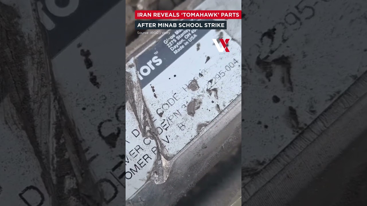 Iran Releases Footage Of Tomahawk Missile Parts After Deadly Minab School Strike | VERTEX