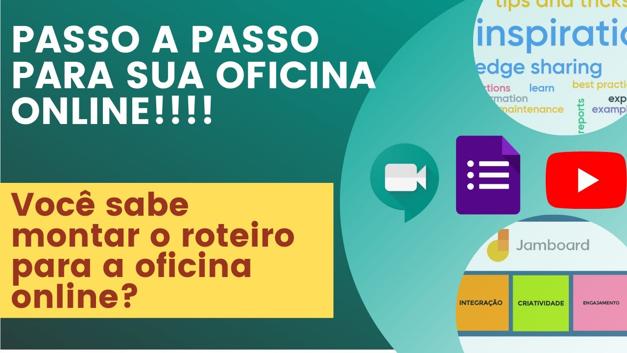 Planejamento - Passo a passo para montar o roteiro de uma oficina online