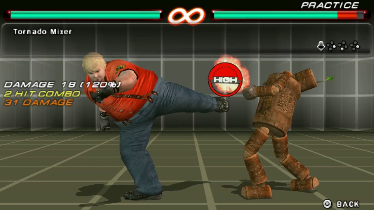 Tekken 6 - Bob Move List