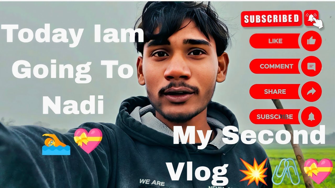So Today I Am Going To Nadi 🏊🌊// To Me Ajj Nadi Jane Bala Hu 😀💥//