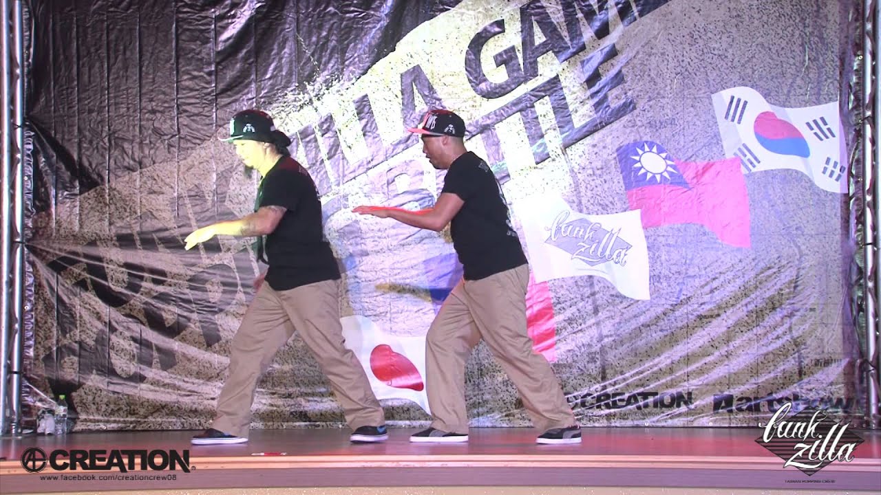 Judge Show - Co-thkoo(Gucchon & Kei) | 20121117 Funk Zilla Game